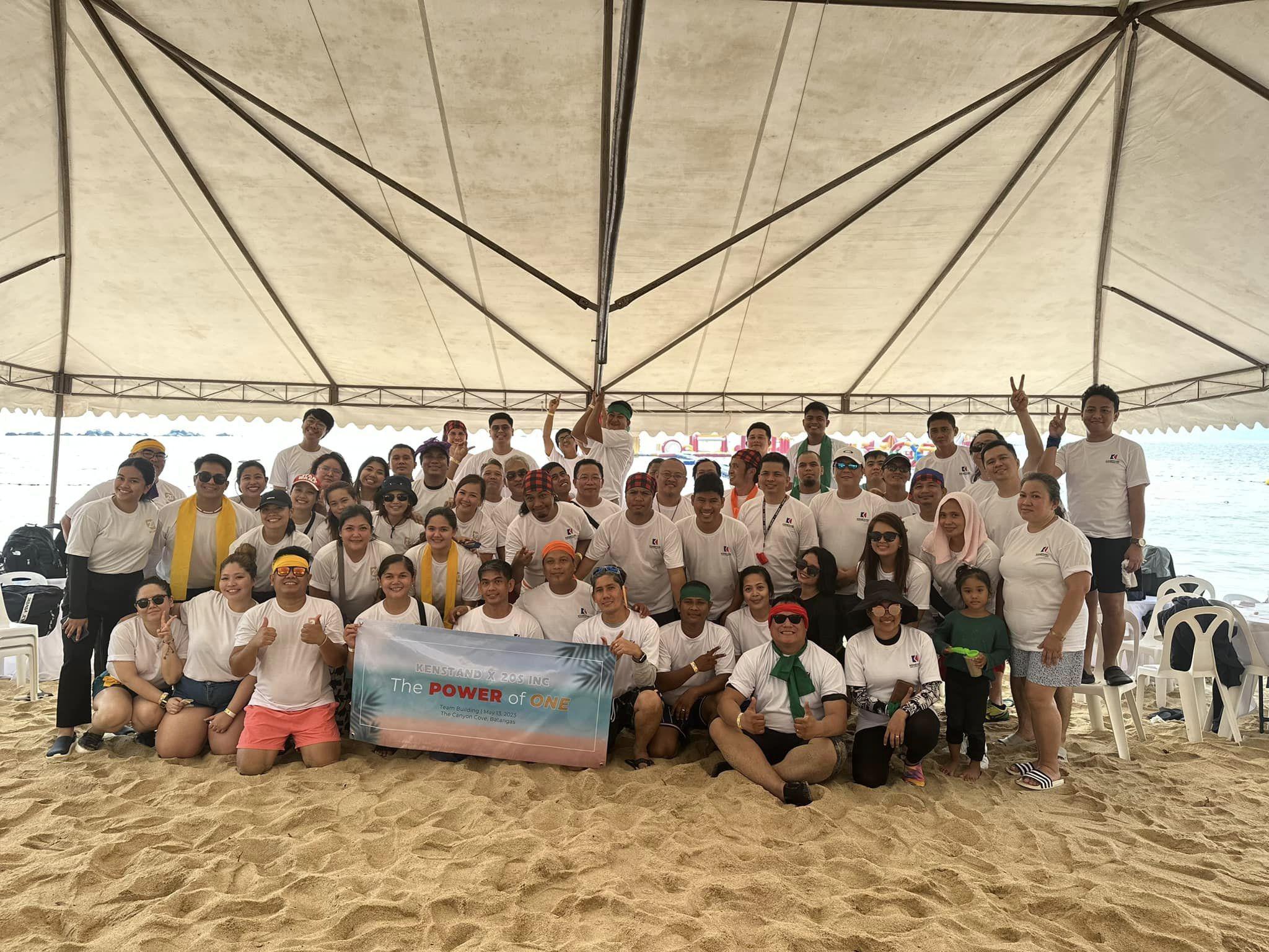 20 S Inc & Kenstand Philippines Inc. Team Building at Canyon Cove