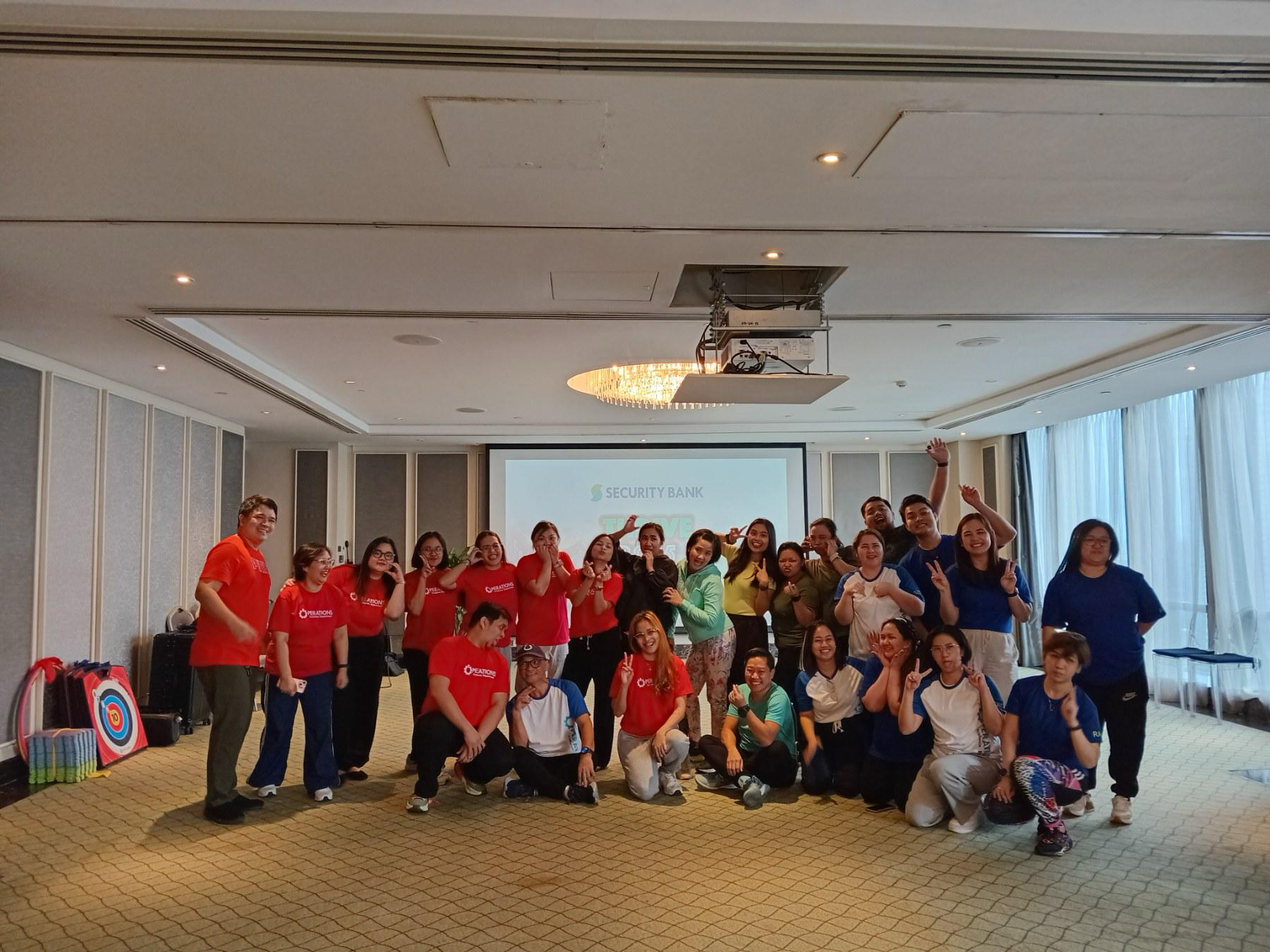 Security Bank Strengthens Team Synergy with Playworks at Makati Diamond Residences