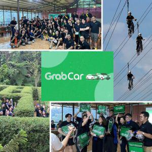 Grab Car team building at Eden Nature Park Davao facilitated by Playworks