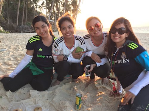 Playworks Angels in Boracay, Philippines!
