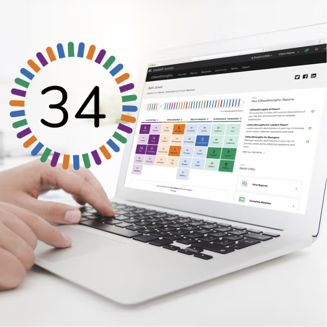 CliftonStrengths 34 report