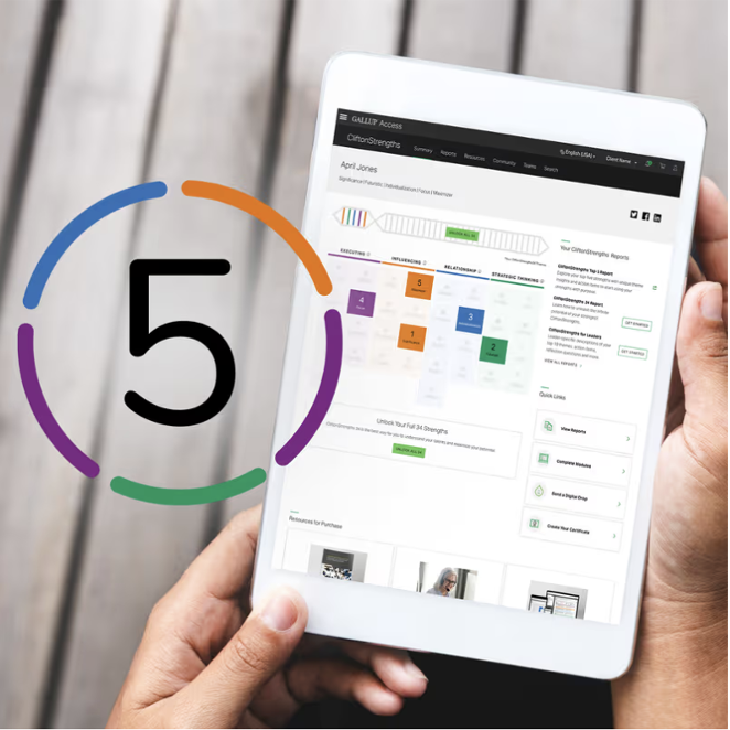 CliftonStrengths Top 5 report