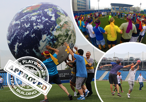 Team Building in Mckinley Hill Stadium