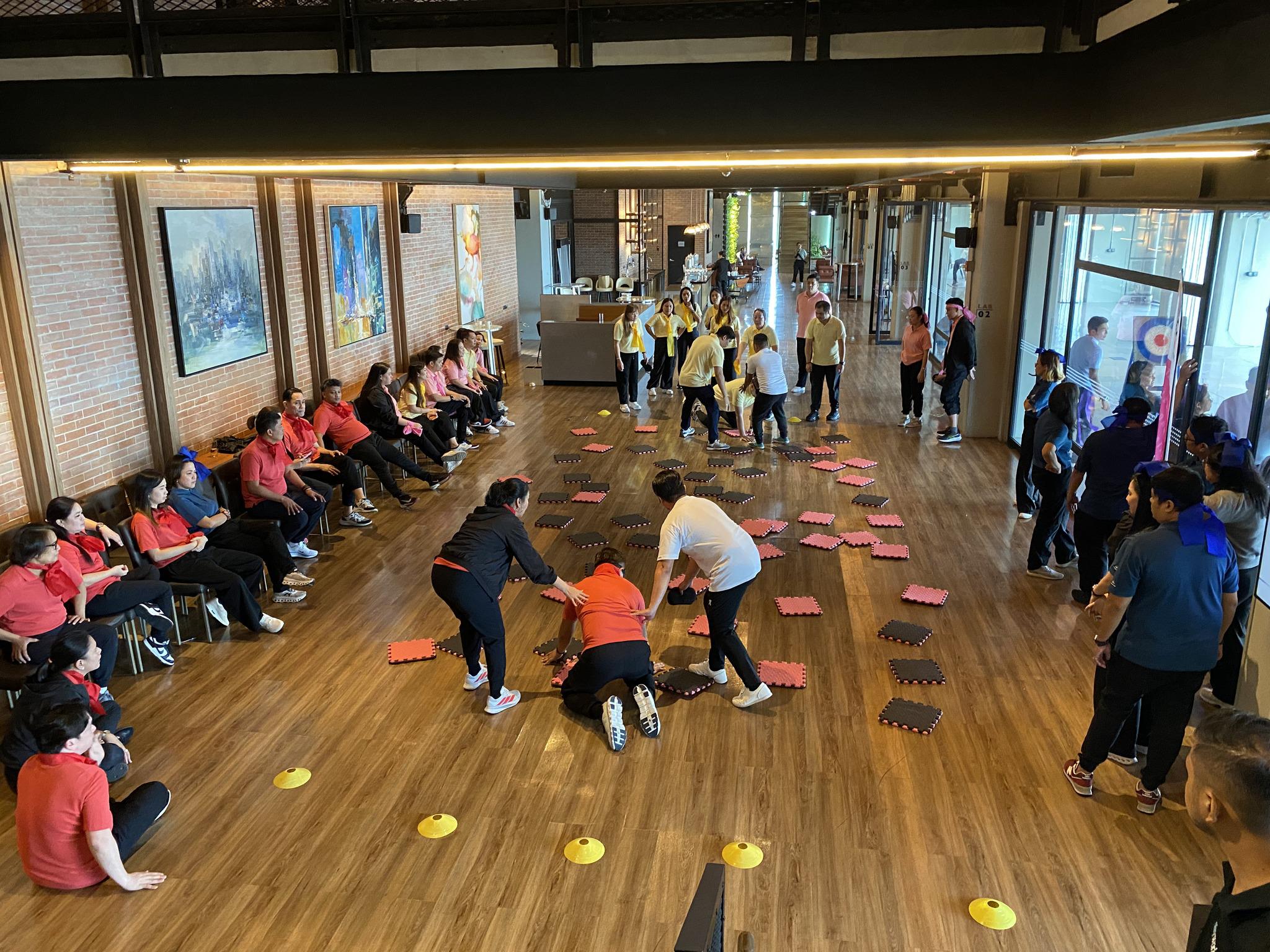 Physical 100-Themed Team Building for Hi-Eisai at Sheraton Manila