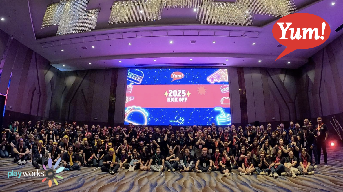 Playworks Facilitates YUM! Brands Team Building for Southeast Asia Suppliers