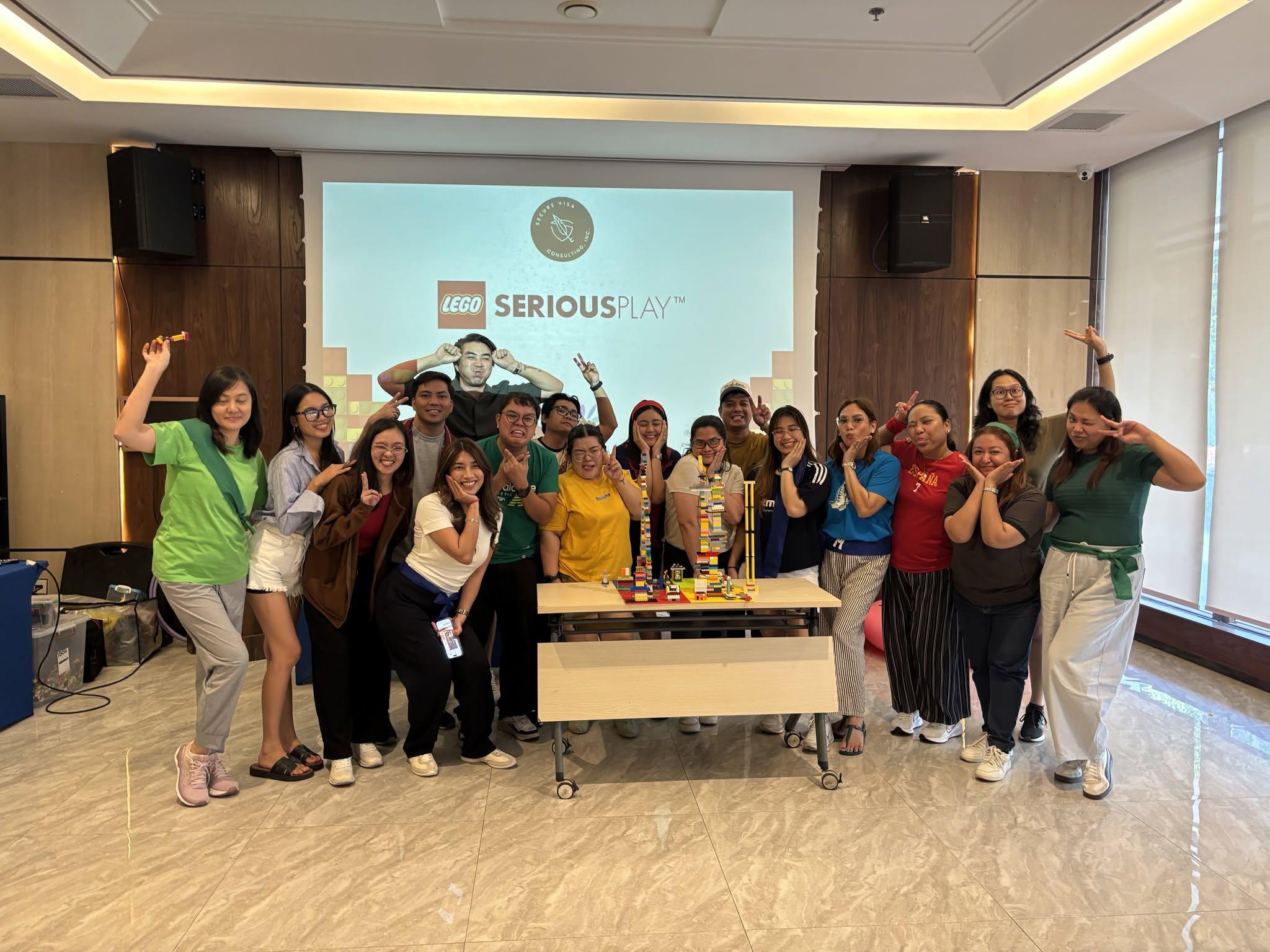 Secure Visa Consulting LEGO® Serious Play® Team Building 2026 | Playworks