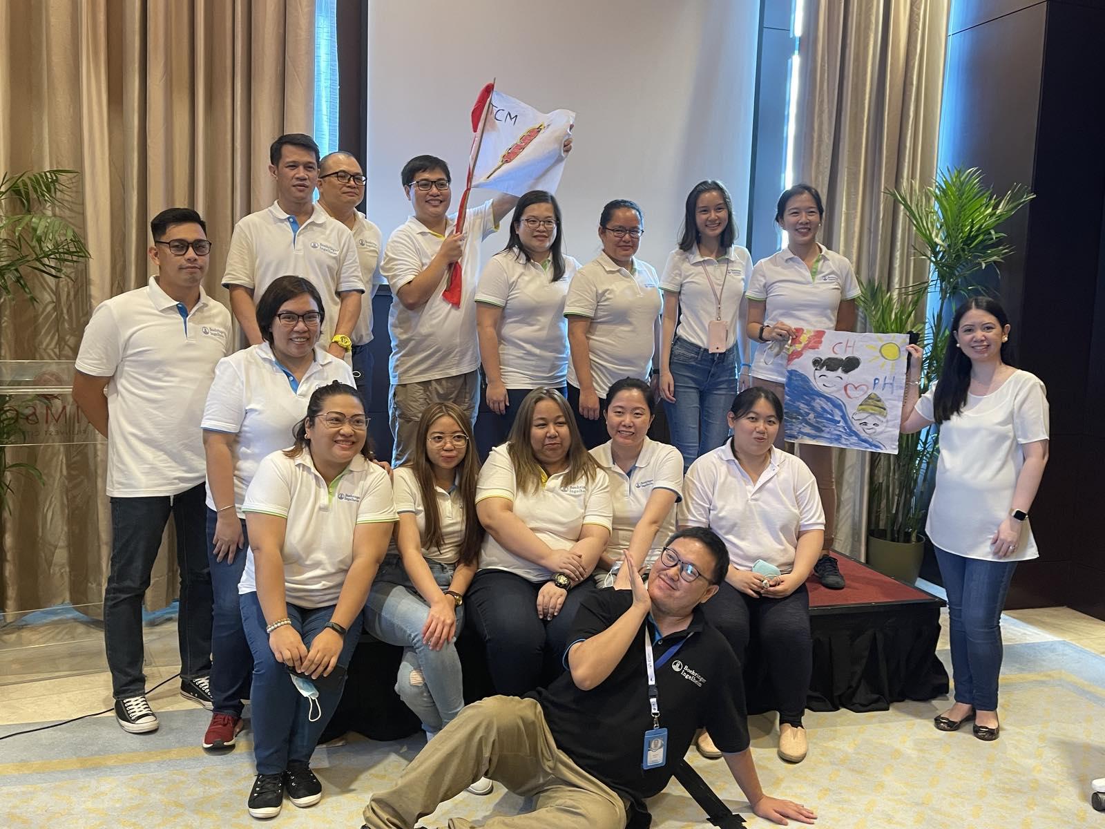 Boehringer Ingelheim HR shared services team @ Crimson Alabang, April 1, 2022